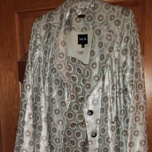 Isabel Toledo Dress & Coat Size 18 New